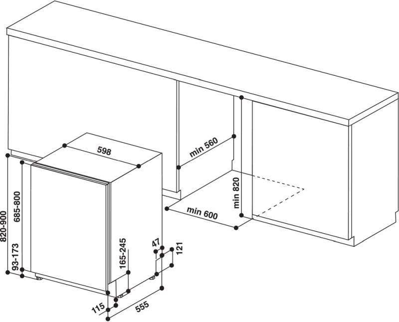 Whirlpool WIC 3C33 PFE