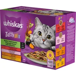 Whiskas Tasty Mix Chef's Choice ve šťávě 12x85g kapsička pro kočky