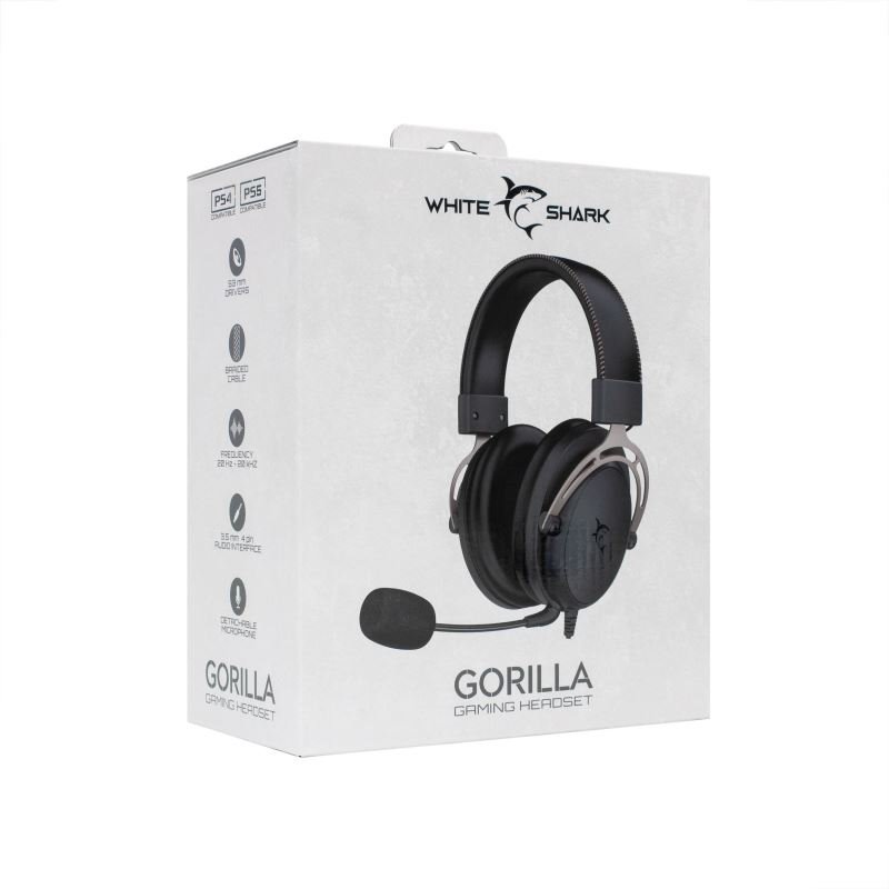 White Shark GORILLA, černo-šedý