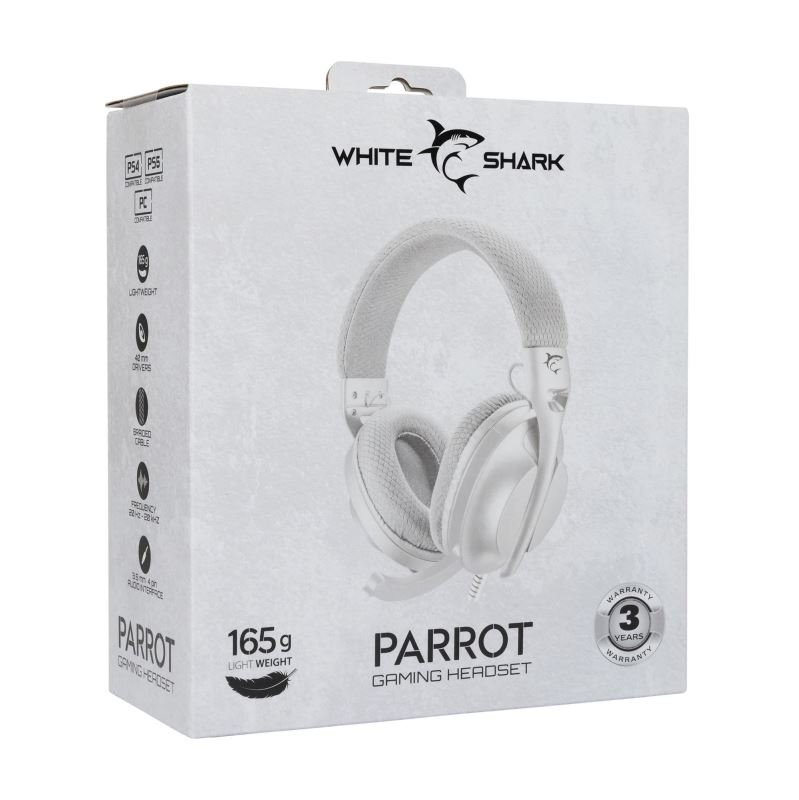 White Shark PARROT, bílý