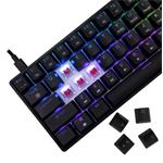 White Shark SHINOBI 2, černá (US + červené switche)