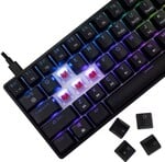 White Shark SHINOBI 2, čierna (US + červené prepínače)