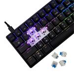 White Shark SHINOBI 2, čierna (US + modré spínače)