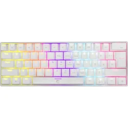 White Shark SHINOBI White, US layout, hnedý prepínač (GK-2022)