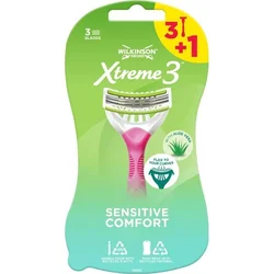Wilkinson Sword Xtreme3 Sensitive Comfort 3+1 ks