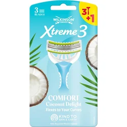 Wilkinson Sword Xtreme3 Sensitive Comfort Coconut 3+1 ks