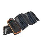 Wodasport® SOLARWINGS OUTDOOR ADVENTURE™ T16P4, 16000 MAH, 4 X SOLAR PANEL 1.2AH