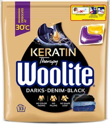 Woolite gélové kapsule Pro-Care s keratínom 33 ks 5900627094145