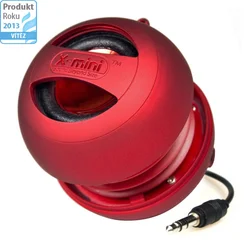 X-mini II kapslový mono mobilní reproduktor, Bass Xpansion System, RED