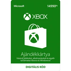 XBOX - Dárková karta Xbox 14990 HUF elektronická licence