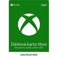 XBOX - Dárková karta Xbox 150 Kč elektronická licence