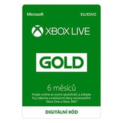 Xbox Live Gold - zlaté členství 6 měsíců ESD (EU)