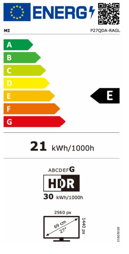 Xiaomi A27Qi 2026 27" IPS QHD monitor, 120Hz, farba čierna