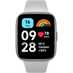 Xiaomi Redmi Watch 3 Active, šedá