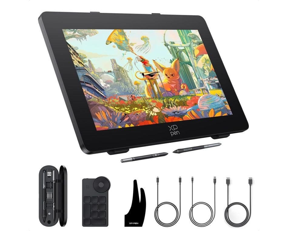 XPPen Artist 24 Pro (Gen2) 4K + 2ks X3 pero