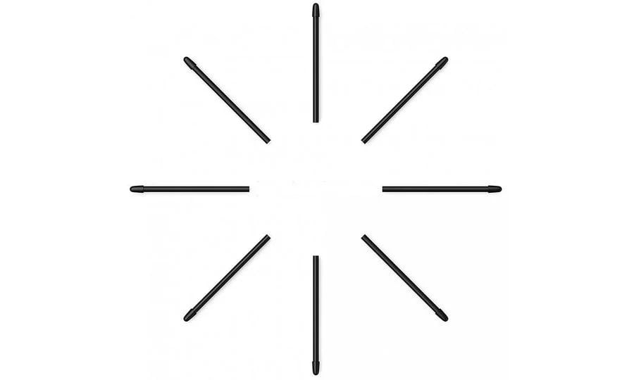 XPPen náhradní hroty pro pera P06/PH02/PH03/PH02-D/PH20B/PH10B, 10 ks
