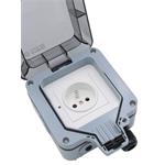 Xtend Home chytrá venkovní zásuvka, IP66, WiFi, správné spínání fáze, Tuya