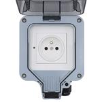 Xtend Home chytrá venkovní zásuvka, IP66, WiFi, správné spínání fáze, Tuya