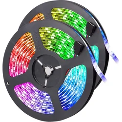 XtendLan Wi-Fi inteligentný LED pás 24W / 10m / 300 LED / RGB / IP65 / Hudba / IR / Tuya