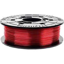 XYZprinting RFPETXEU01G vlákno 3D tlačiarne, PETG plast, 1.75 mm, 600 g, UV odolné, červená (transparentná) 1666298
