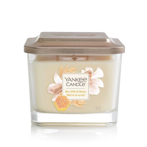 Yankee Candle Elevation 3 wicks Rice Milk & Honey vonná svíčka 347 g