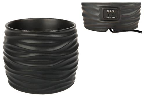Yankee Candle Scenterpiece Easy MeltCup Warmer With Timer Noah Black