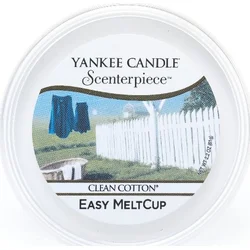 Yankee Candle Scenterpiece vosk Čistá bavlna s vôňou 61 g