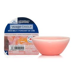 Yankee Candle Vonný vosk Čerstvo rezané ruže 22g