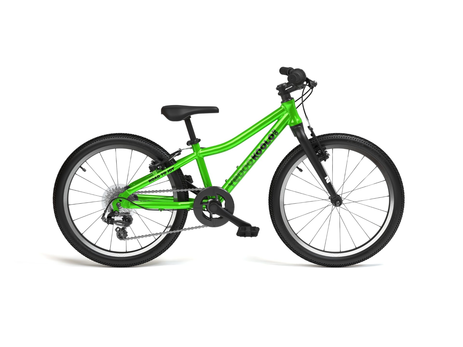 YEDOO Koolo 20 ultraľahký detský bicykel - zelený