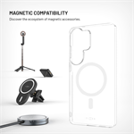 Zadní kryt FIXED MagShell s MagSafe pro Samsung Galaxy S26 Ultra, čirý