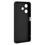 Zadní pogumovaný kryt FIXED Story pro Infinix Hot 30, černý