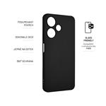 Zadní pogumovaný kryt FIXED Story pro Infinix Hot 30i, černý