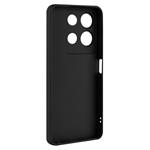 Zadní pogumovaný kryt FIXED Story pro Infinix Note 30 5G, černý