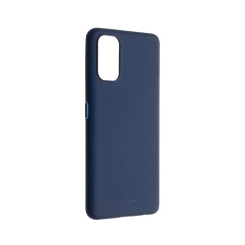 Zadní pogumovaný kryt FIXED Story pro Realme 7 Pro, modrý