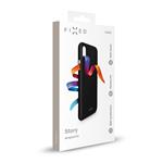 Zadní pogumovaný kryt FIXED Story pro Realme 7i/C12/C25/C25s/Narzo 20/30A, černý