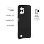 Zadní pogumovaný kryt FIXED Story pro Realme C31, černý