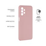 Zadní pogumovaný kryt FIXED Story pro Samsung Galaxy A23, růžový