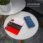Zadní pogumovaný kryt FIXED Story pro Samsung Galaxy A26 5G, červený