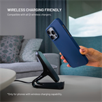 Zadní pogumovaný kryt FIXED Story pro Samsung Galaxy A26 5G, modrý
