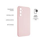 Zadní pogumovaný kryt FIXED Story pro Samsung Galaxy S23 FE, růžový