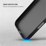 Zadní pogumovaný kryt FIXED Story pro Xiaomi 17, černý