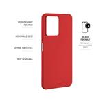 Zadní pogumovaný kryt FIXED Story pro Xiaomi Redmi Note 12, červený