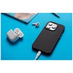 Zadný kryt FIXED MagFlow s podporou MagSafe pre Apple iPhone 15 Plus, čierny