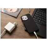Zadný kryt FIXED MagFlow s podporou MagSafe pre Apple iPhone 15 Plus, čierny