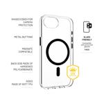 Zadný kryt FIXED MagPurity s podporou Magsafe pre Apple iPhone 16e, číry
