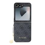 Zadný kryt Guess 4G Charm pre Samsung Galaxy Z Flip 6 Grey