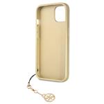 Zadný kryt Guess 4G Charms pre iPhone 13 Brown