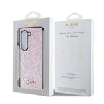 Zadný kryt Guess PC/TPU Glitter Flakes Metal Logo pre Samsung Galaxy Z Fold 6 Pink