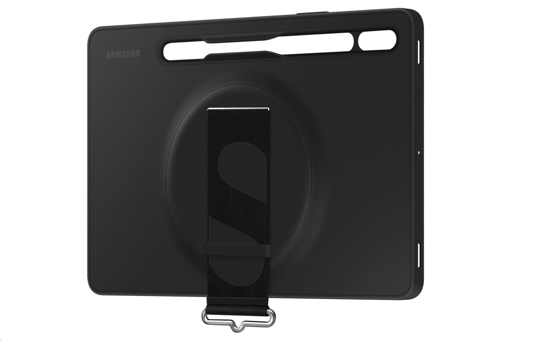 Zadný kryt Samsung s pútkom EF-GX700C pre Galaxy Tab S8 čierny