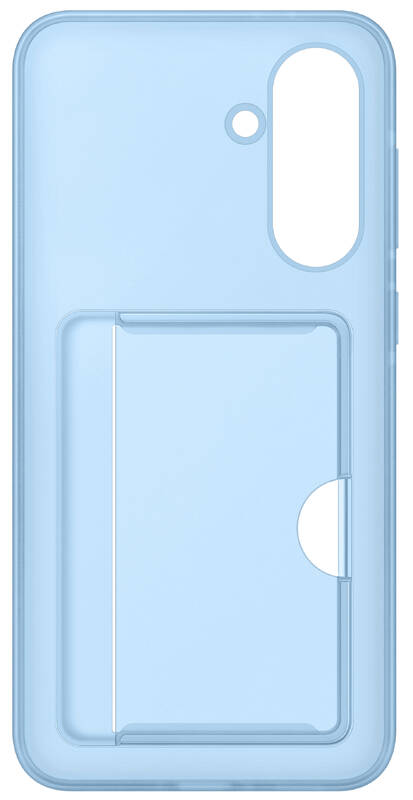 Zadný kryt Samsung s vreckom na kartu pre Galaxy A36 modrý